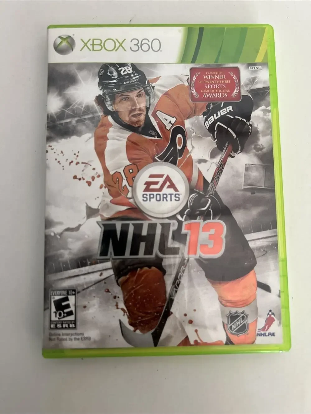 NHL 13 Xbox 360 EA Sports Hockey Game Claude Giroux 2012